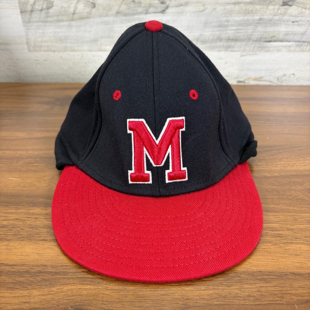 Vintage Ole Miss Rebels Winter Baseball‎ Cap. The Game Pro A-Flex Size Large